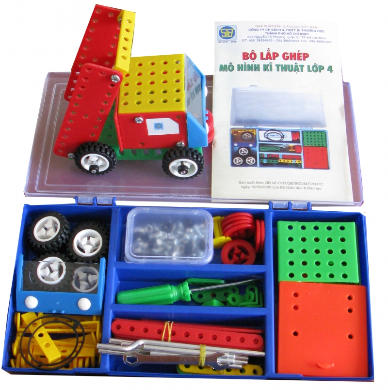 Bộ lắp ghép Mô Hình kỹ thuật lớp 4