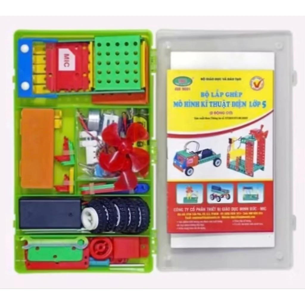 Bộ lắp ghép Mô Hình kỹ thuật lớp 5
